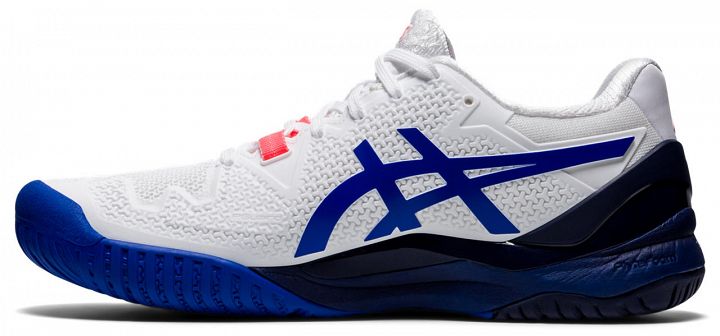 ASICS Gel-Resolution 8 White / Lapis Lazuli