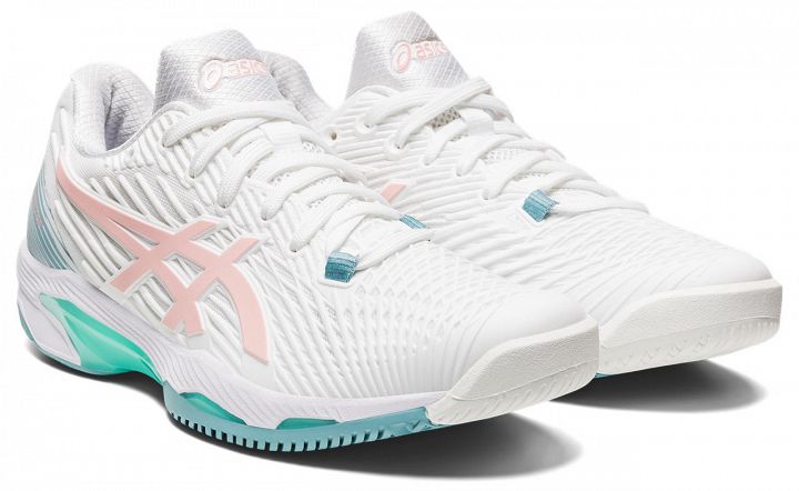 ASICS Solution Speed FF 2 White / Frosted Rose