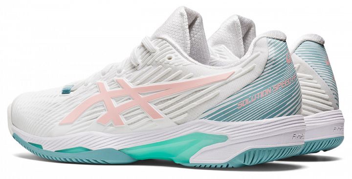 ASICS Solution Speed FF 2 White / Frosted Rose