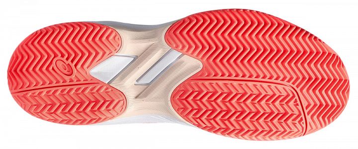 ASICS Gel-Game 9 Clay / OC - White / Sun Coral