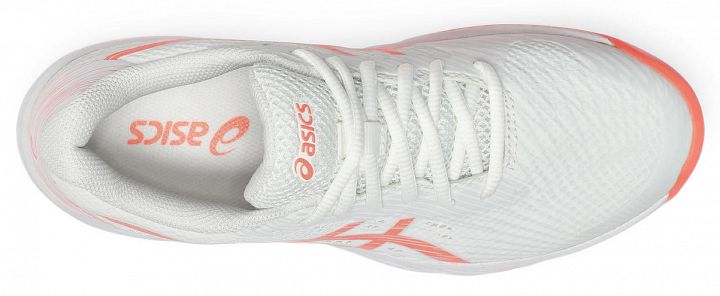 ASICS Gel-Game 9 Clay / OC - White / Sun Coral