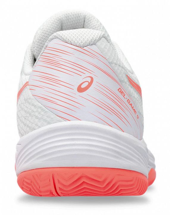ASICS Gel-Game 9 Clay / OC - White / Sun Coral