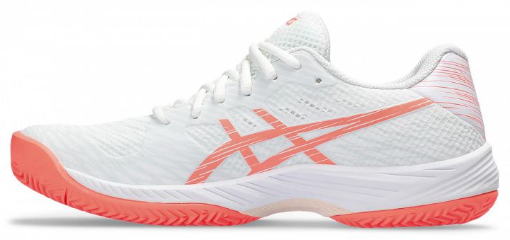 ASICS Gel-Game 9 Clay / OC - White / Sun Coral