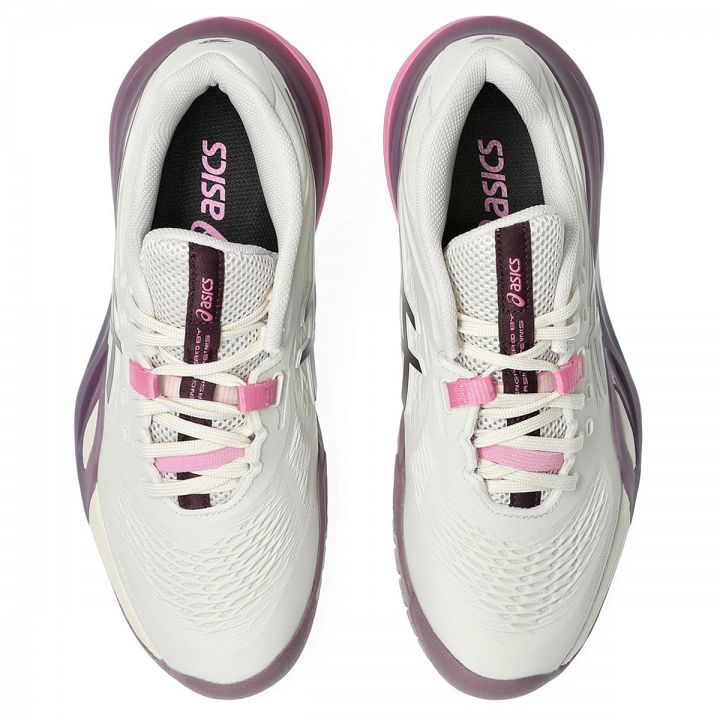 ASICS Gel-Resolution X Soft Oat / Dark Aubergine
