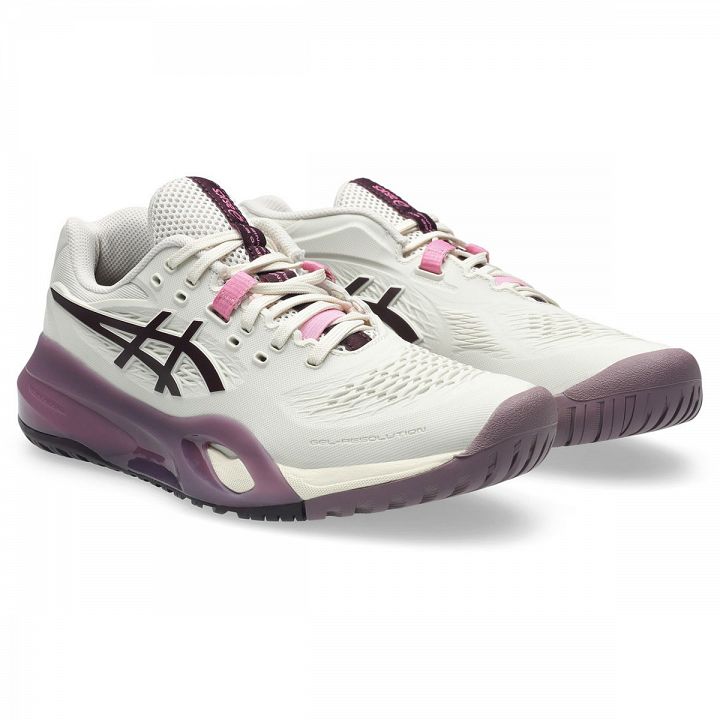 ASICS Gel-Resolution X Soft Oat / Dark Aubergine