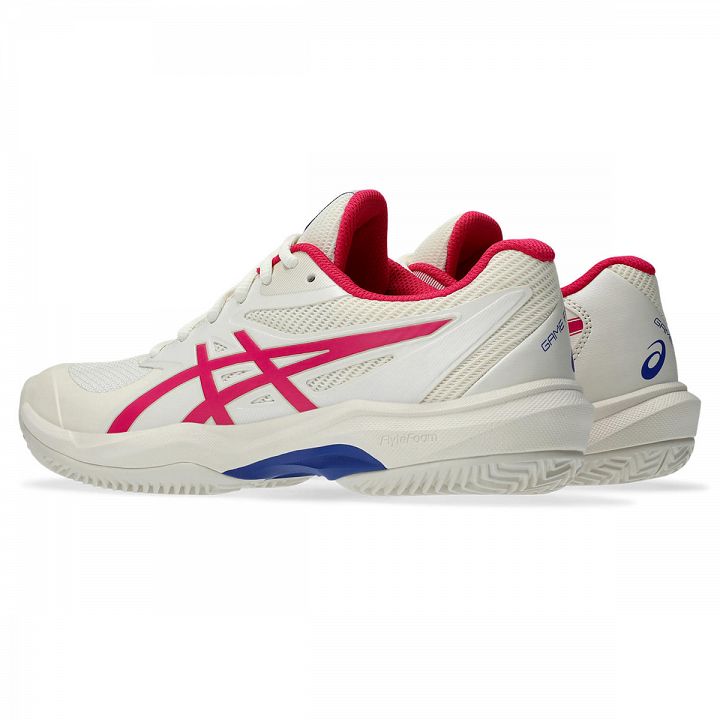 ASICS Game FF Clay / OC - Cream / Bright Rose