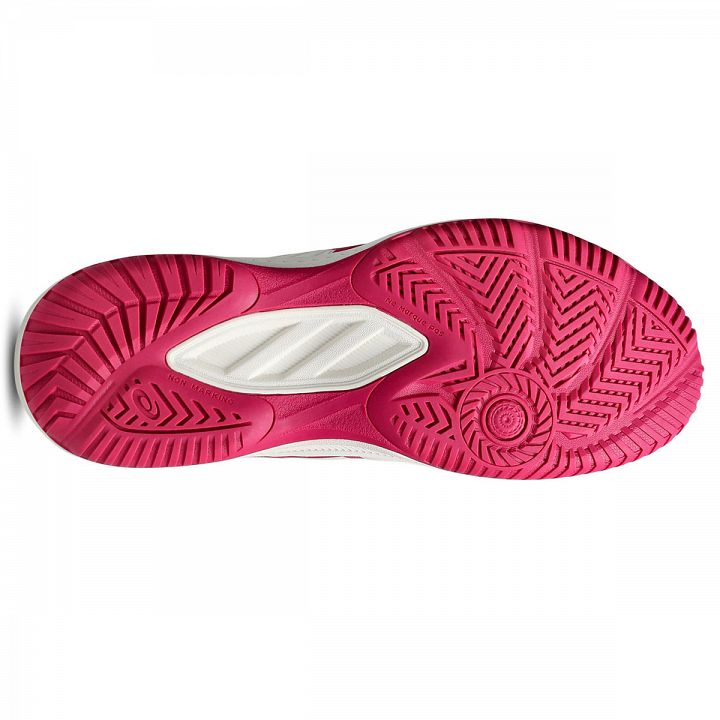 ASICS Court Slide 4 Cream / Bright Rose