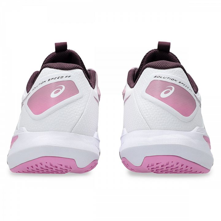 ASICS Solution Speed FF 4 White / Dusty Mauve