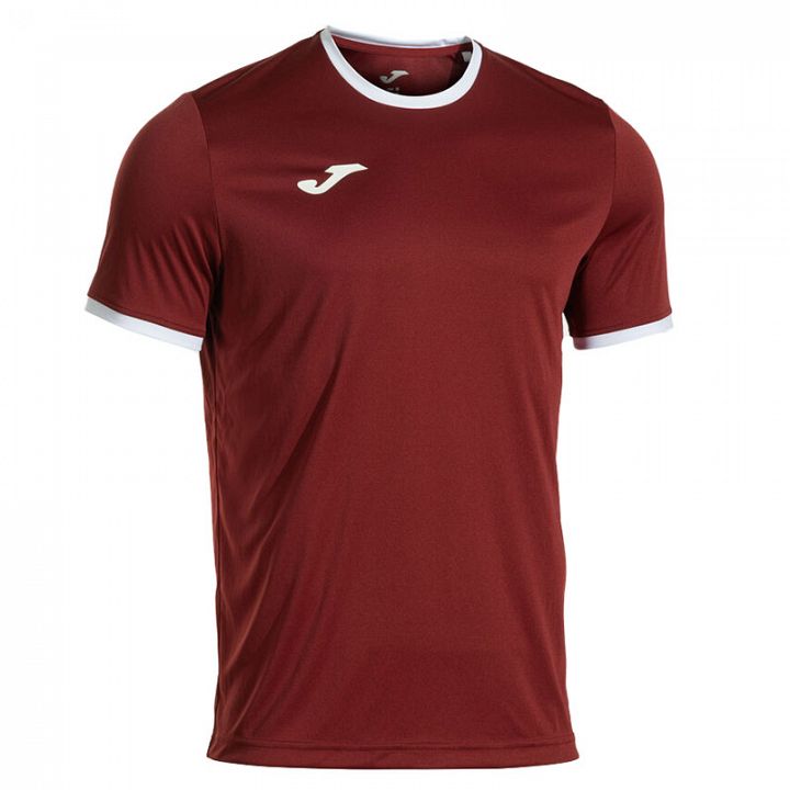 Joma Combi Premium SS Tee Burgundy / White