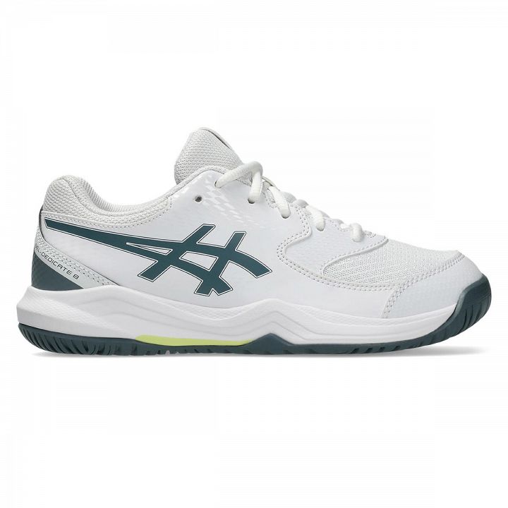 ASICS Gel-Dedicate 8 GS White / Ironclad