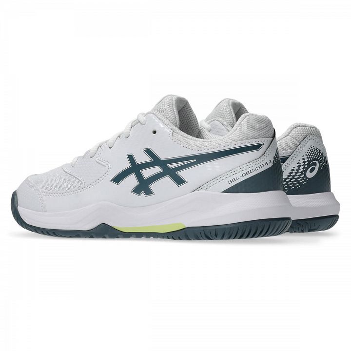 ASICS Gel-Dedicate 8 GS White / Ironclad