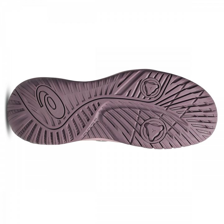 ASICS Gel-Resolution X GS Soft Oat / Dark Aubergine