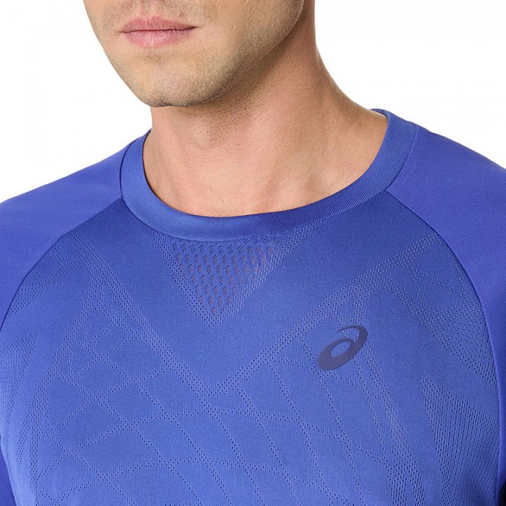 ASICS Match Actibreeze SS Top Dark Cobalt