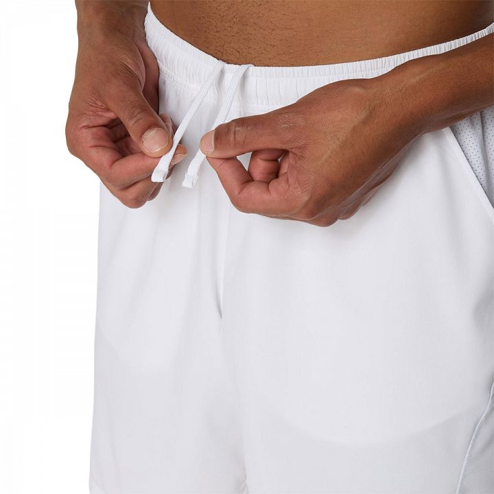 ASICS Court 9in Shorts Brilliant White