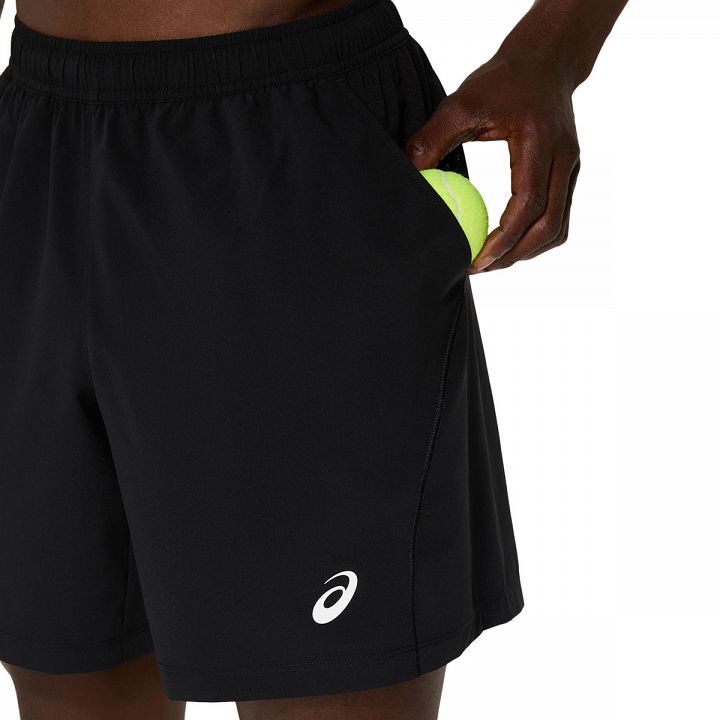 ASICS Court 7in Shorts Performance Black