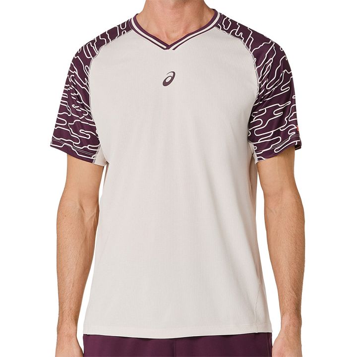 ASICS Padel Court SS Top Soft Oat