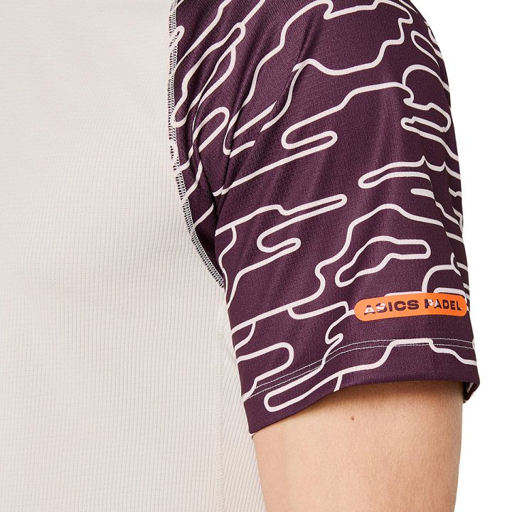 ASICS Padel Court SS Top Soft Oat