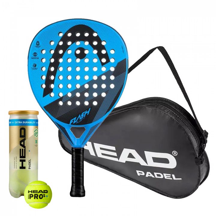 Head Flash Plus 2.0 + Head Padel Pro S+ Zestaw do padla