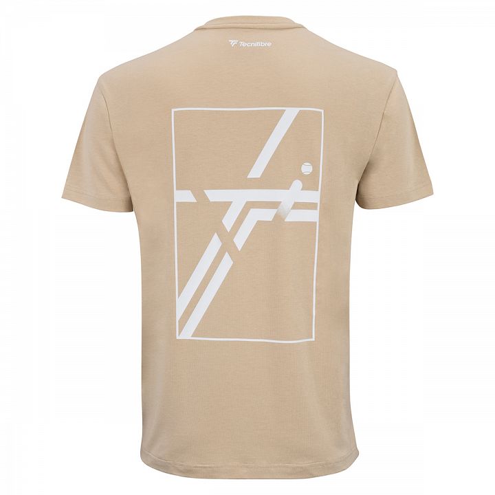 Tecnifibre Graphic Tee Sand