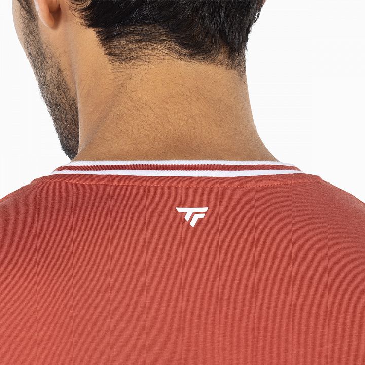 Tecnifibre Team Stretch Tee Terracotta