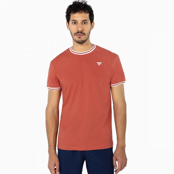 Tecnifibre Team Stretch Tee Terracotta