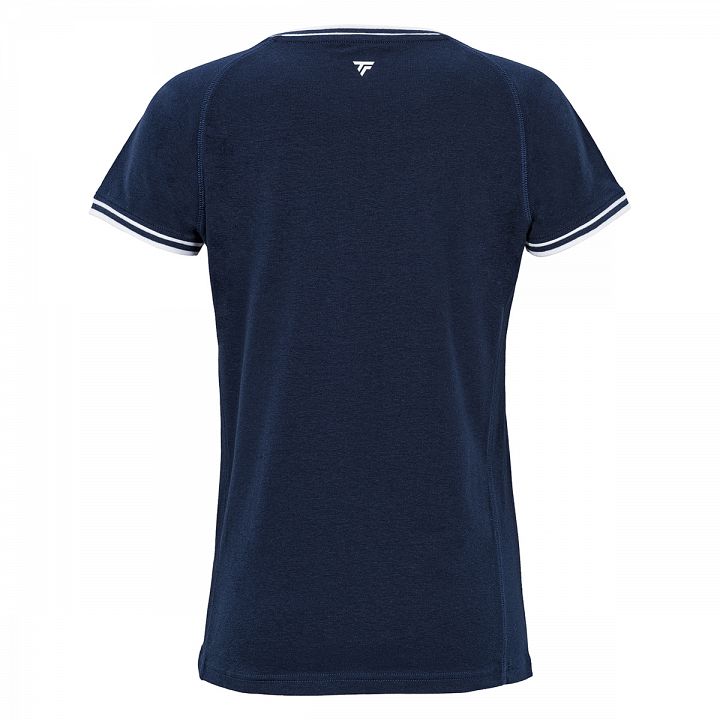 Tecnifibre Team Stretch Lady Tee Marine