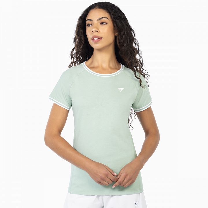 Tecnifibre Team Stretch Lady Tee Sage