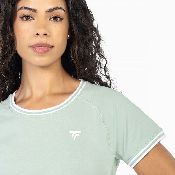 Tecnifibre Team Stretch Lady Tee Sage