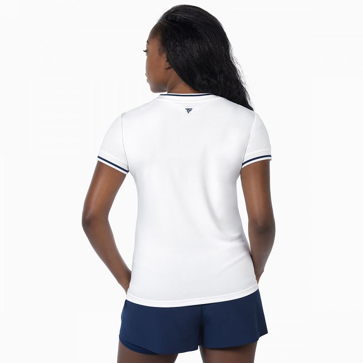 Tecnifibre Team Tech Lady Tee White