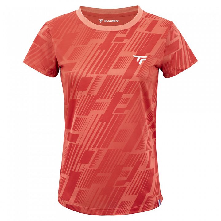 Tecnifibre X-Loop Lady Tee Coral