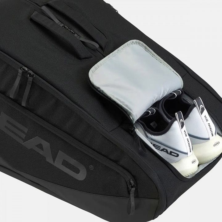 Head Pro X Large Padel Bag Black