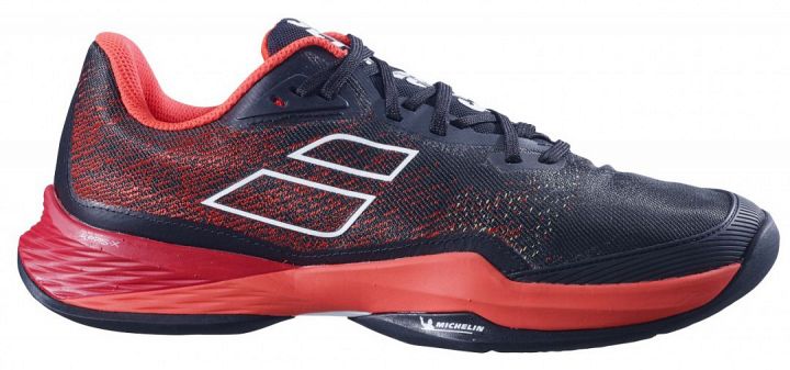 Babolat Jet Mach 3 AC Black / Poppy Red