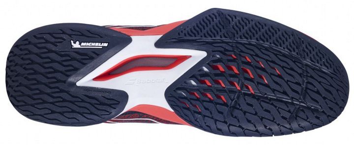 Babolat Jet Mach 3 AC Black / Poppy Red