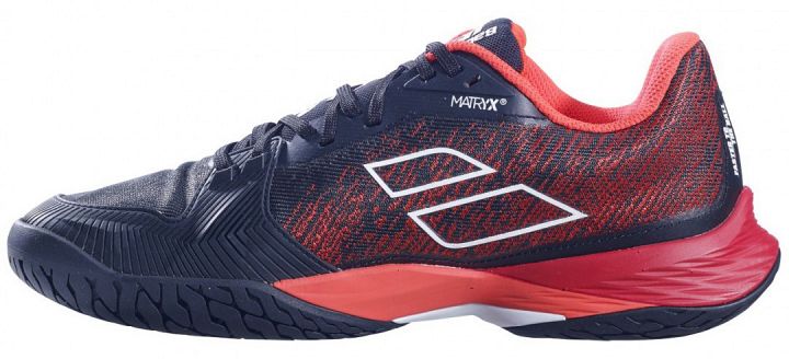 Babolat Jet Mach 3 AC Black / Poppy Red
