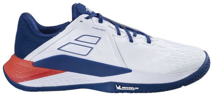 Babolat Propulse Fury 3 AC White / Estate Blue