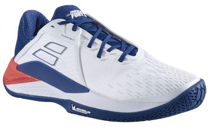 Babolat Propulse Fury 3 AC White / Estate Blue