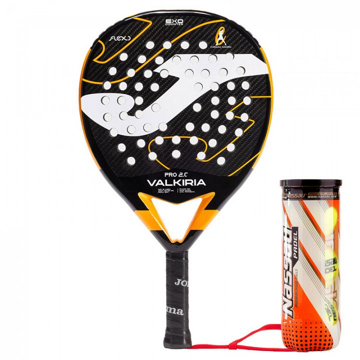 Joma Valkiria Pro 2.0 Carolina Navarro Black / Orange