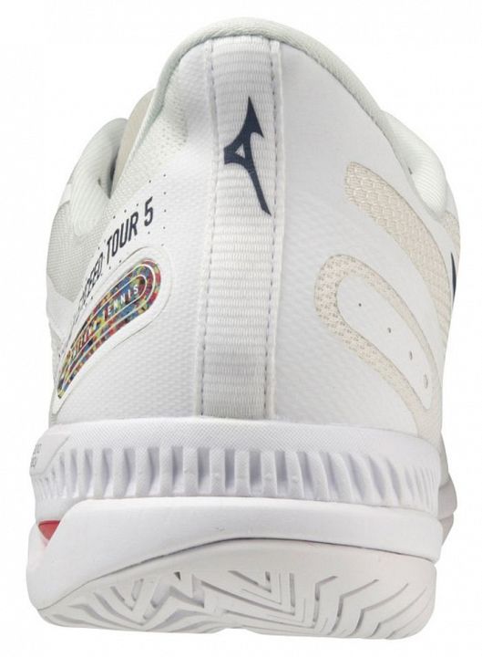 Mizuno Wave Exceed Tour 5 AC Undyed White / Spellbound / Peace Blue