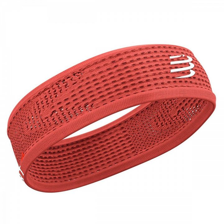 Compressport Thin Headband On/Off Coral