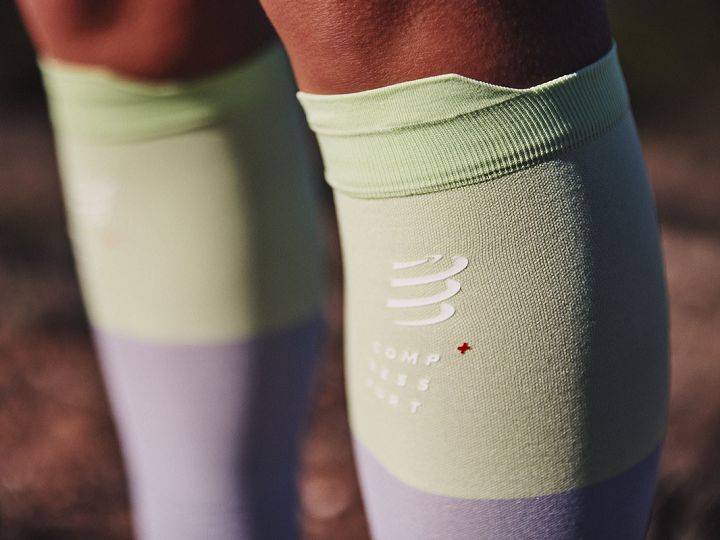 Compressport R2V2 Calf Sleeves Paradise Green