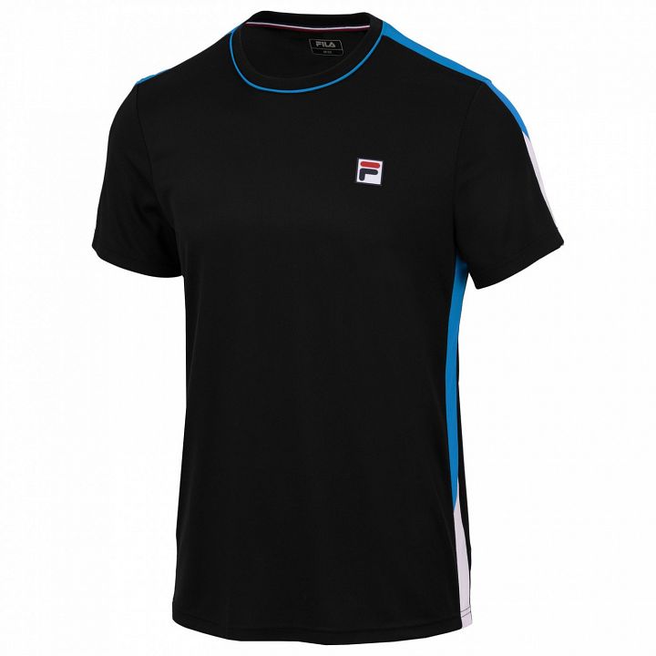 FILA T-Shirt Gabriel Black / Blue