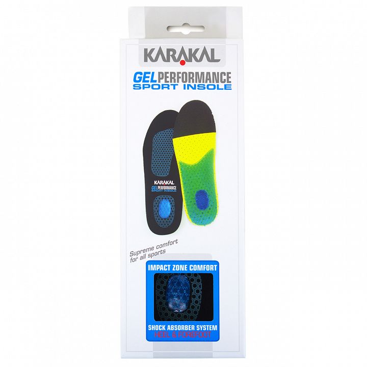 Karakal Performance Sports Insoles - wkładki żelowe