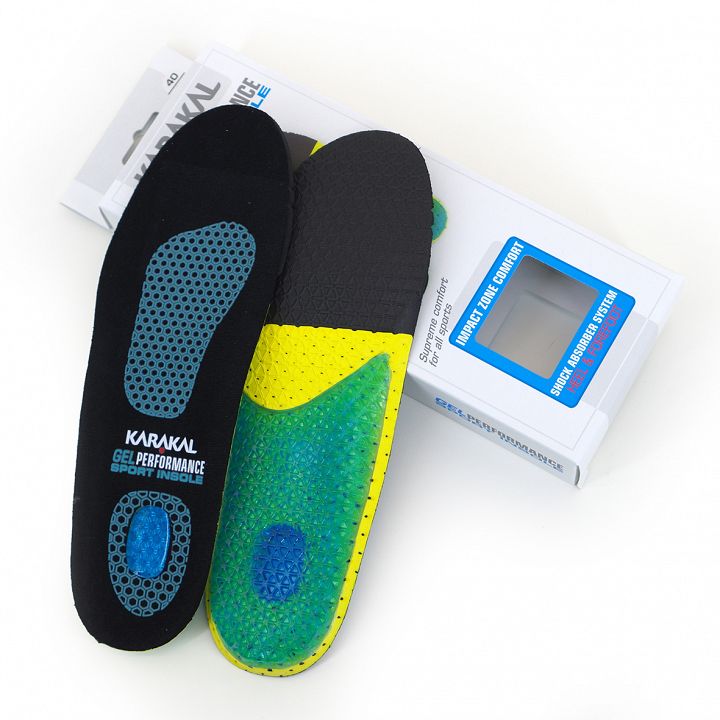 Karakal Performance Sports Insoles - wkładki żelowe