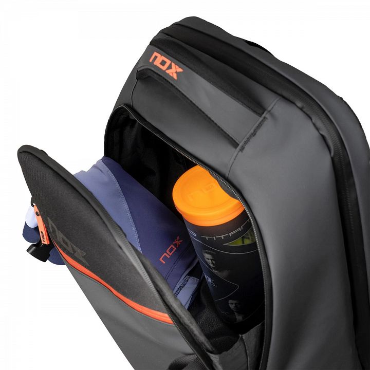 Nox Luxury Open Series Backpack Black / Red