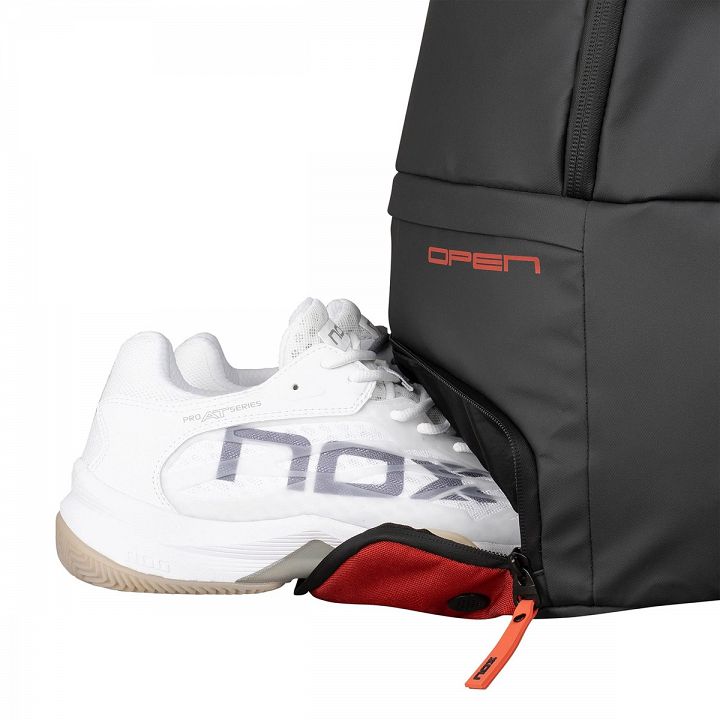 Nox Luxury Open Series Backpack Black / Red
