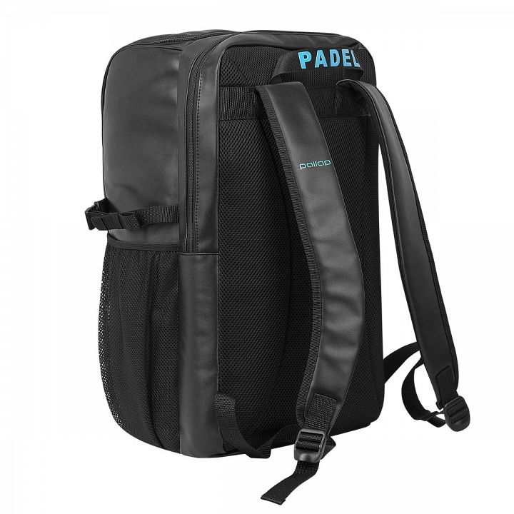 Pallap Travel Technical Backpack Black / Cyan Blue