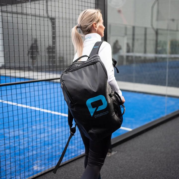 Pallap Travel Technical Backpack Black / Cyan Blue