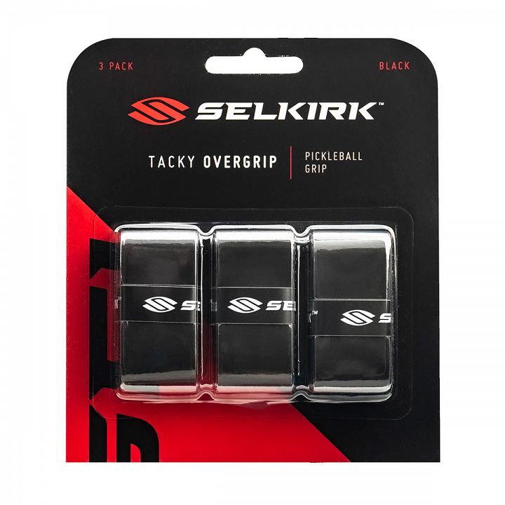 Selkirk Tacky Overgrip 3-Pack Black