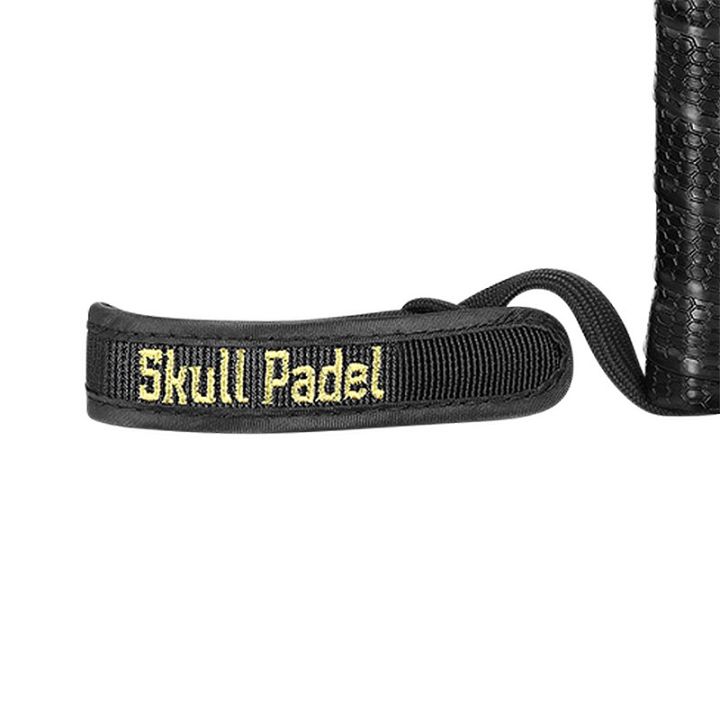 Skull Padel Wrist Band Black / Gold
