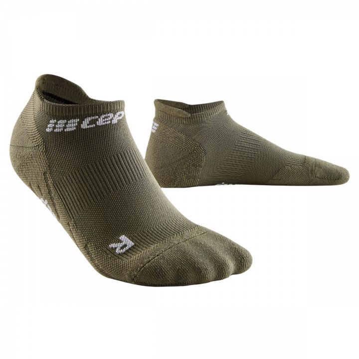 CEP No Show Socks 4.0 Olive